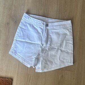 White Women's Shorts